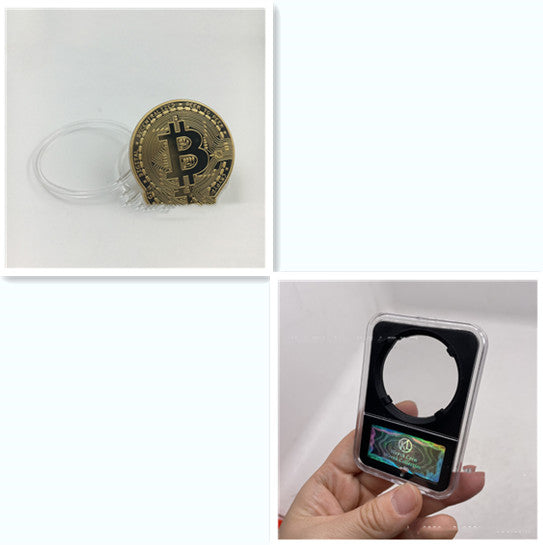 Multi Metal Commemorative Coin Digital Virtual Coin Bitcoin Coin Coin