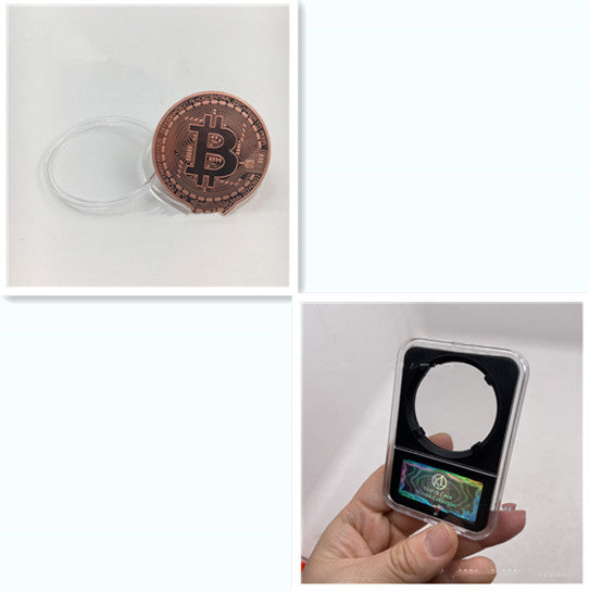 Multi Metal Commemorative Coin Digital Virtual Coin Bitcoin Coin Coin