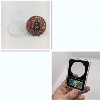 Multi Metal Commemorative Coin Digital Virtual Coin Bitcoin Coin Coin