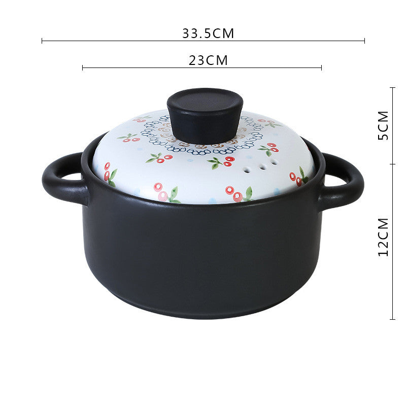 Small Casserole Stew Pot Casserole Household Soup