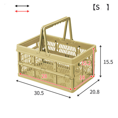 Plastic Folding Basket Household