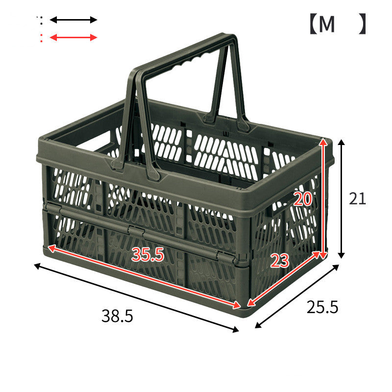 Plastic Folding Basket Household