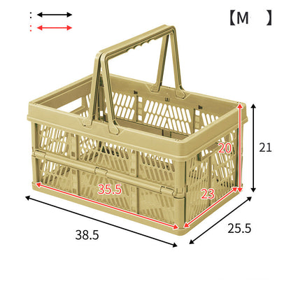 Plastic Folding Basket Household