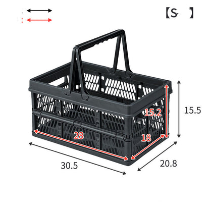 Plastic Folding Basket Household