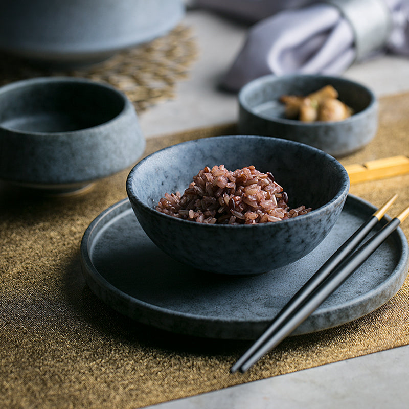 Ceramic Tableware Steak Plate Bowl Plate Rice Bowl