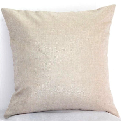 African Woman Print Ethnic Style Linen Pillowcase Cushion Cover