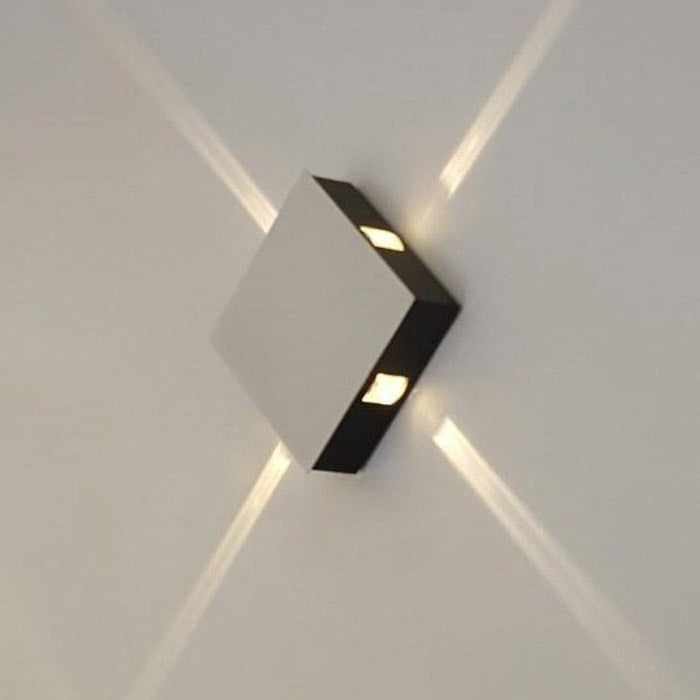 Cross Star Light Bar KTV Project Wall Lamp Decorative Modeling Lamp Outdoor Waterproof A Beam Of Light Wall Lamp