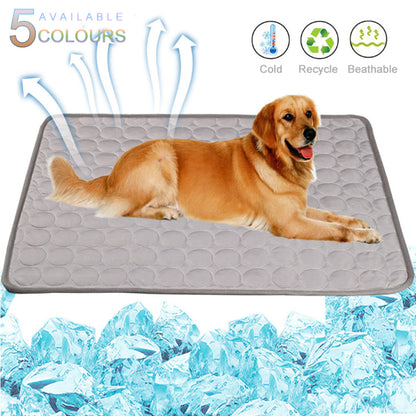 Pet Summer Portable Ice Silk Cooling Pad