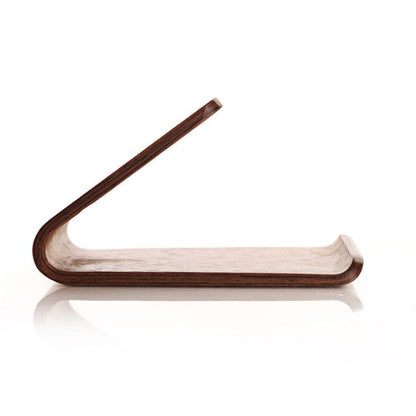 Bent Polywood Smartphone Stand