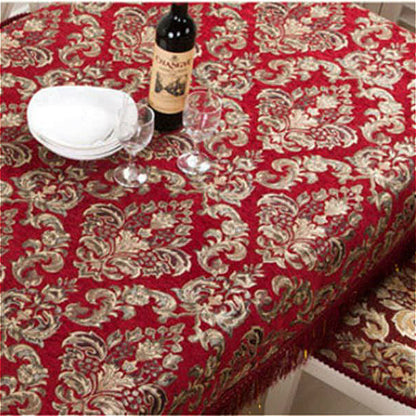 European luxury tablecloth table flag