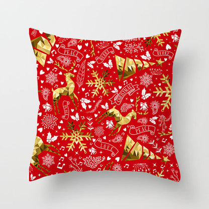 Christmas linen Pillowcase