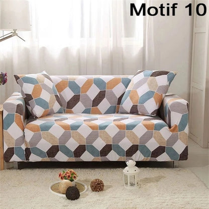 Printed sofa cushion sofa cover sofa cover