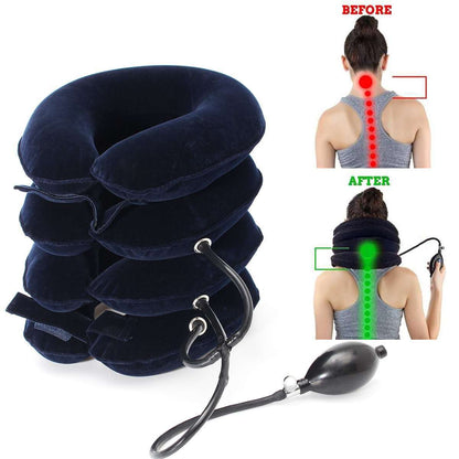 Portable cervical traction rehabilitation device