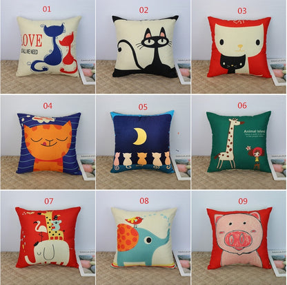 Cartoon pillow sofa cushion