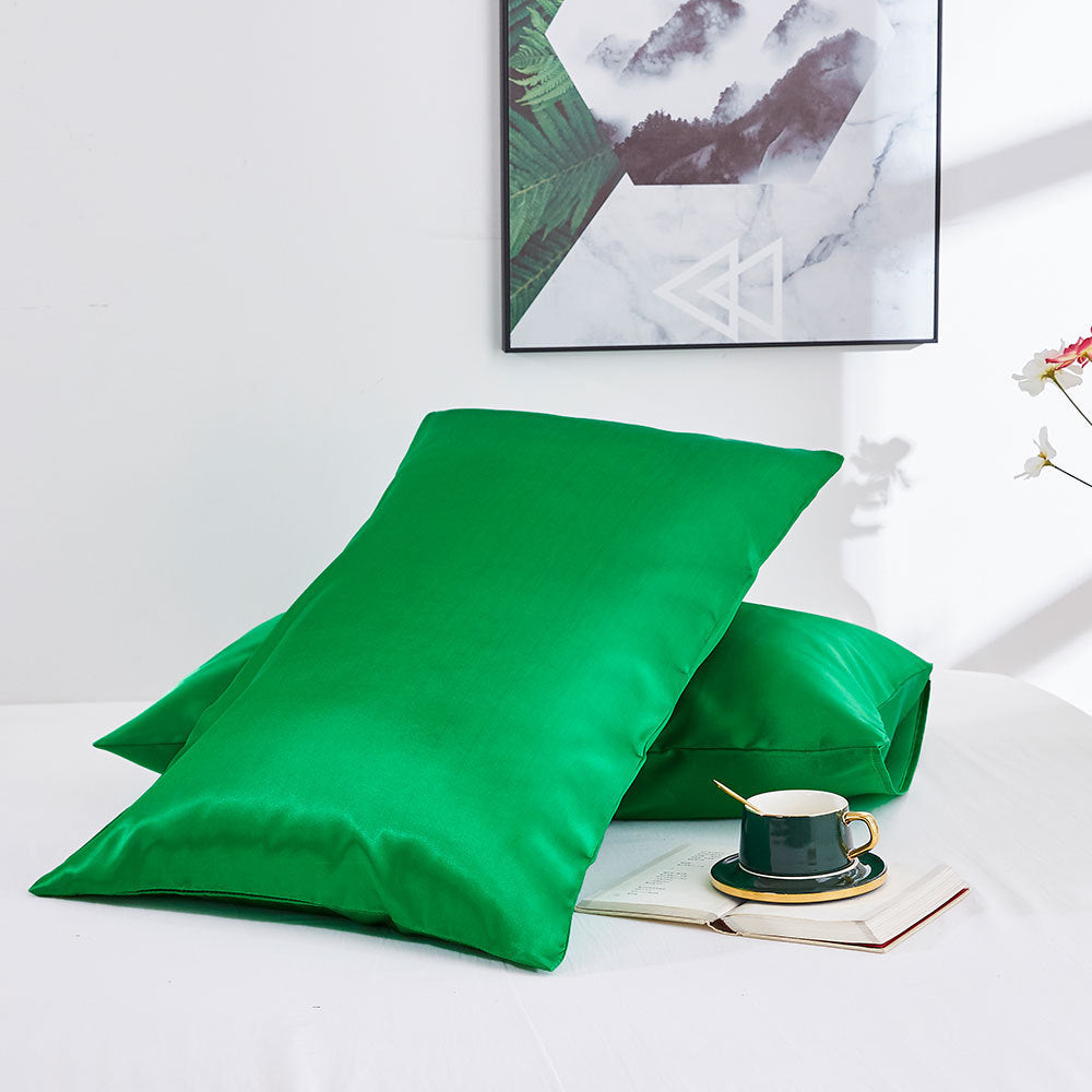 Silk double pillowcase