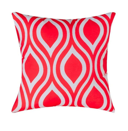 Geometric short plush pillowcase cushion cover