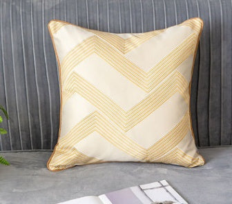 Golden European pillow cushion cover