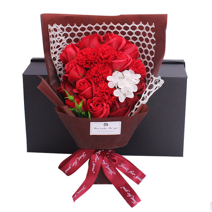 Valentine's Day Gift 19 Rose Soap Bouquet Gift Box