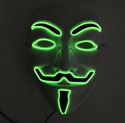 New LED Guy Fawkes Mask