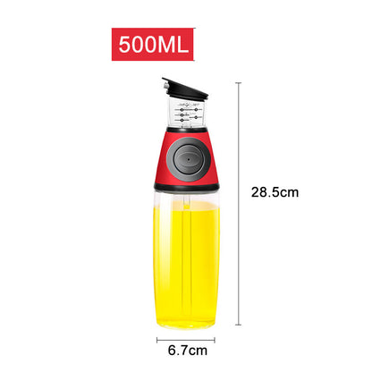 500ml Measurable Glass Bottle Oil Bottle Soy Bottle Kitchenware