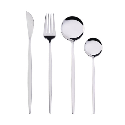 tableware stainless steel spoon set