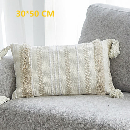 Tassel ethnic cushion