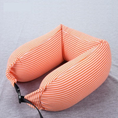 Travel Pillow, Compact & Portable, Cover Washable Soft U Shaped Neck Pillow