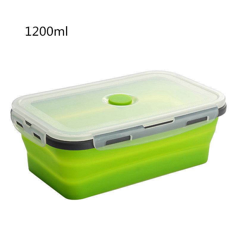 Folding lunch box