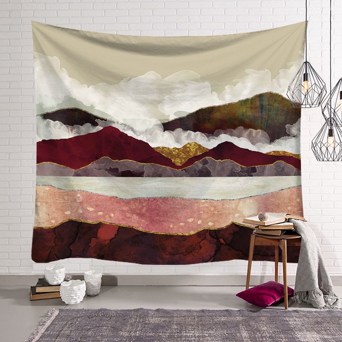 Background cloth background wall decoration cloth