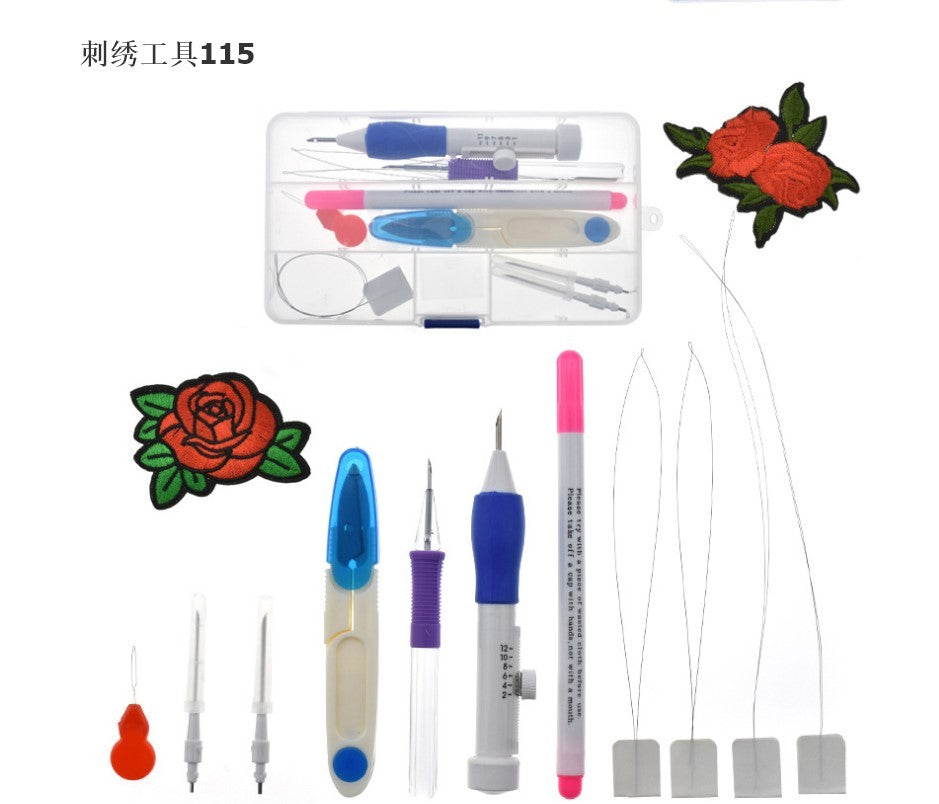 DIY Embroidery Set + 50 Threads