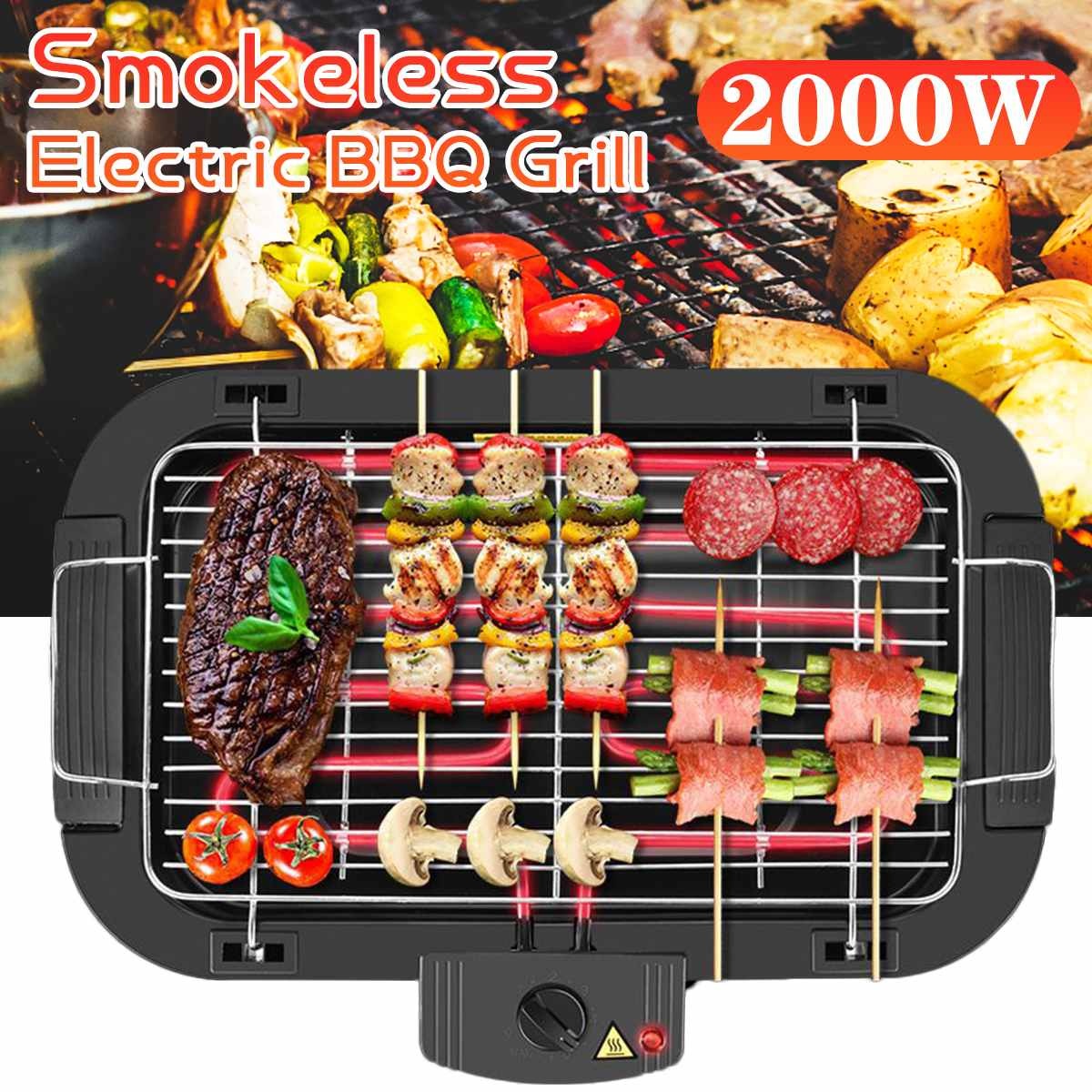 European Standard Spot Household Smokeless  Electric Barbecue Grill