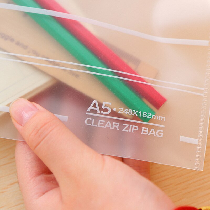 1PC File Bag 2 Size Document Bag Waterproof File