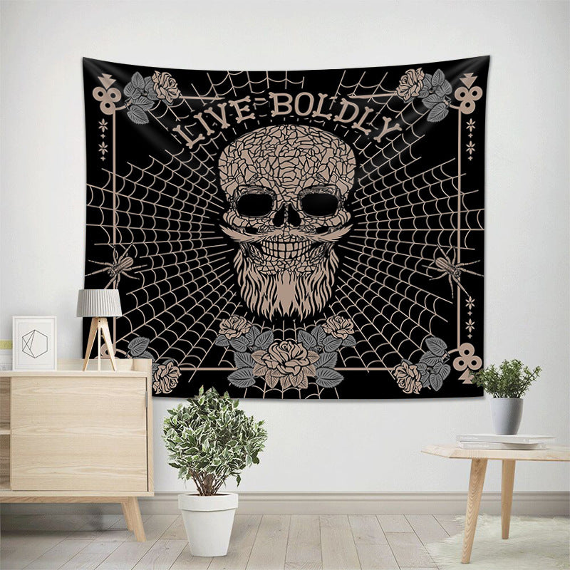 Skull Home Improvement Room Decor Tapestry