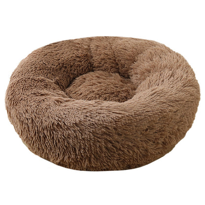 Cathouse Doghouse Large, Medium And Small Dogs Warm Plush Round Pet Bed Dog Bed Cat Bed Dog Bed