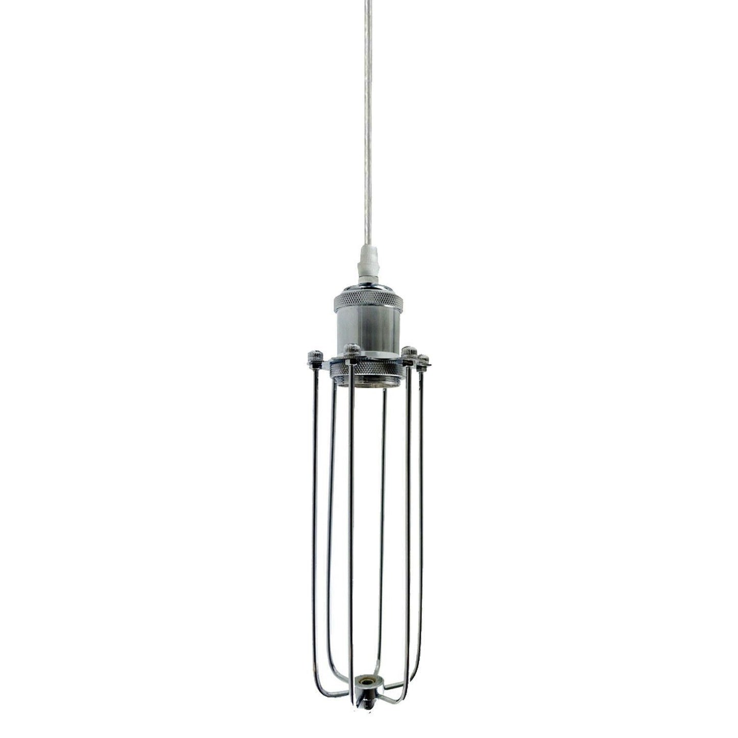 3 Way Cluster Hanging Ceiling Pendant Light E27 Chrome Light Fitting