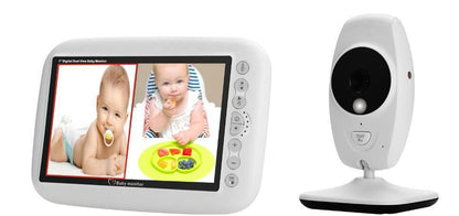 Wireless Digital  Baby Sitter Night Vision Dual Camera