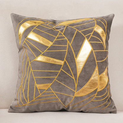 Dutch velvet gilded pillow case