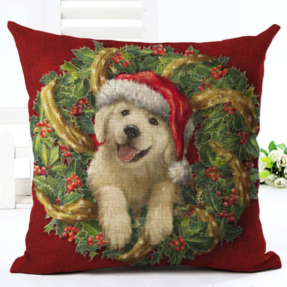 Cartoon christmas pillow pillow