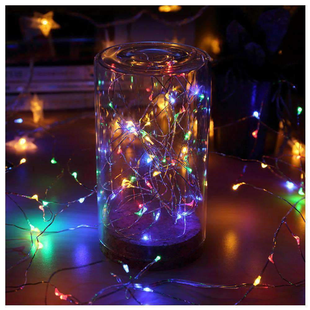 AMZER Fairy String Light 50 LED 5m Waterproof AA Battery Operated