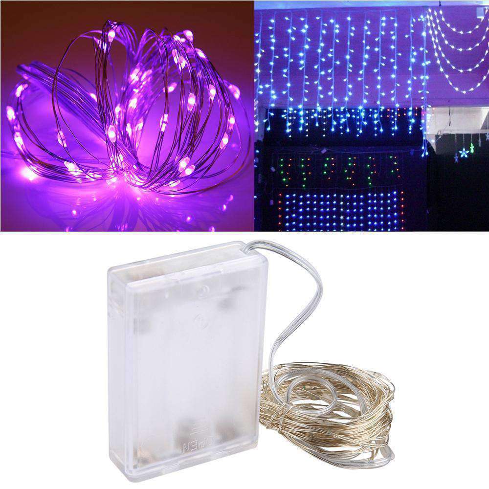 AMZER Fairy String Light 50 LED 5m Waterproof AA Battery Operated