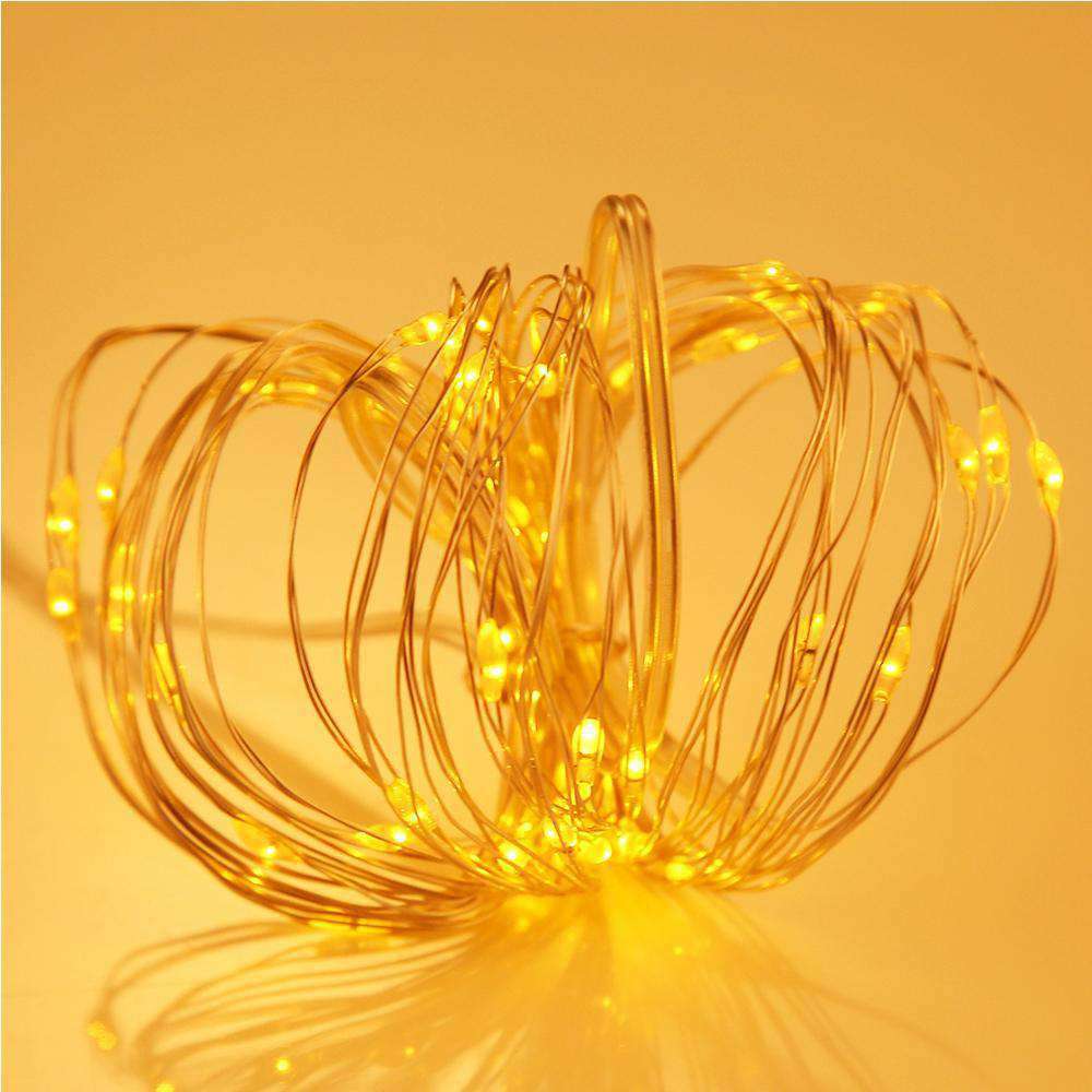 AMZER Fairy String Light 50 LED 5m Waterproof AA Battery Operated