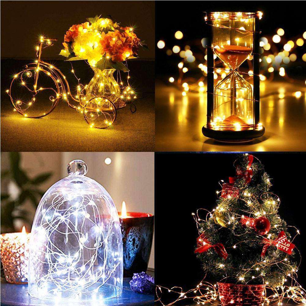 AMZER Fairy String Light 50 LED 5m Waterproof AA Battery Operated