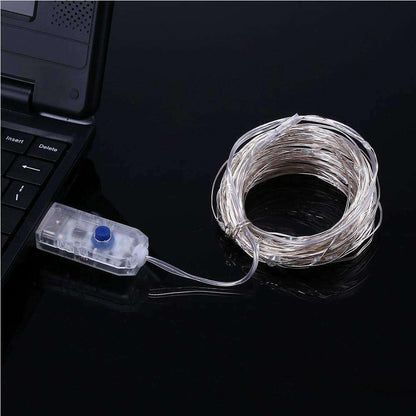 AMZER Fairy String Light 100 LED 10m Waterproof USB Operated Remote