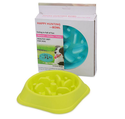 Anti-choke Bowl Plastic Dog Bowl Healthy Feeder