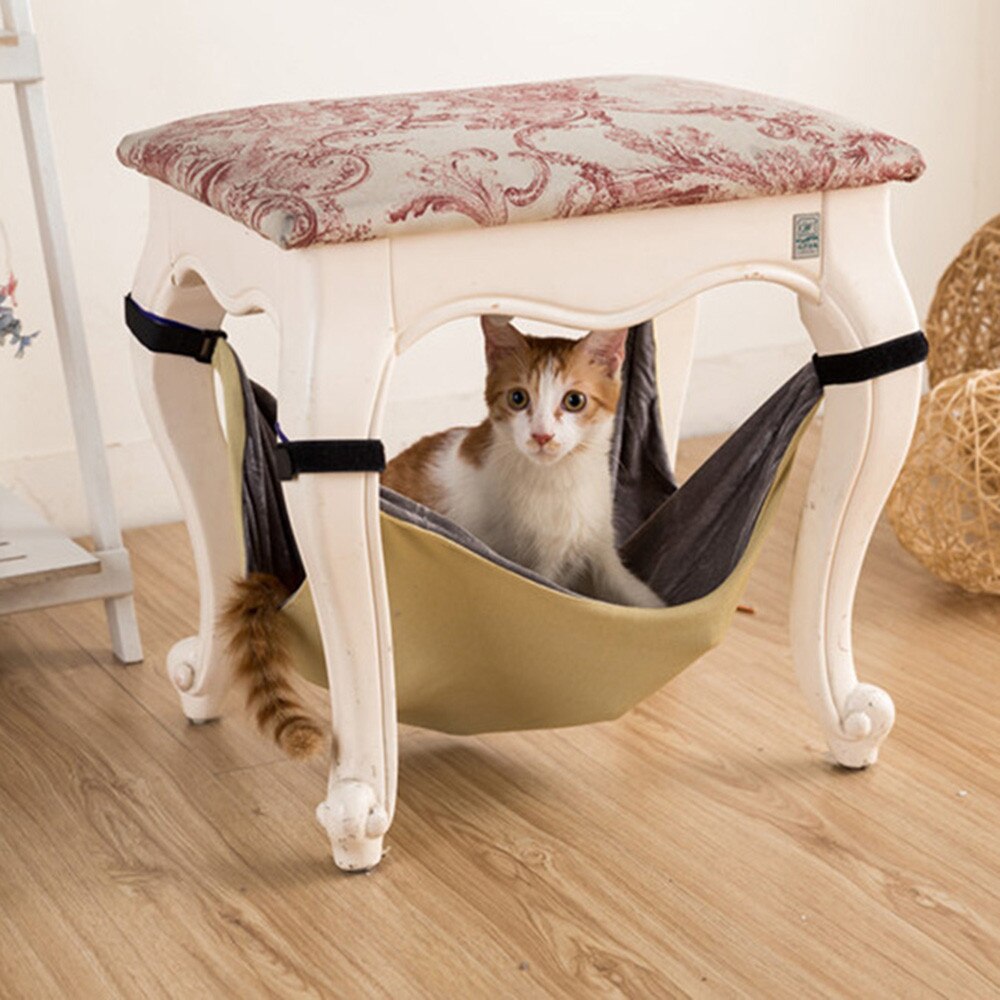 Cat Hammock Cat Bed Lounger Sofa Cushion Detachable Hanging Chair