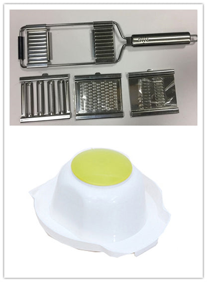 Stainless Steel Grater, Vegetable And Fruit Slicer, Peeler