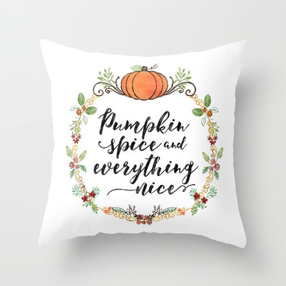 Halloween pumpkin pillowcase