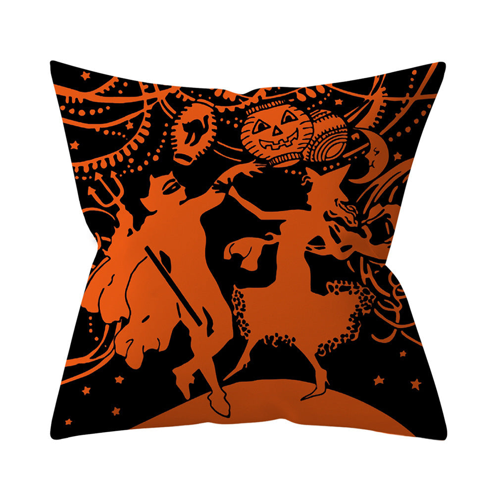 Halloween sofa cushion and pillowcase