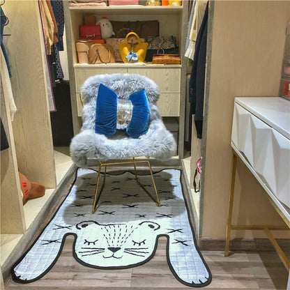 Toys Baby Play Mat Kids Carpet White Tiger Plush Rugs For Liveing Room Decoration Floor Mats Developing Mat For Children