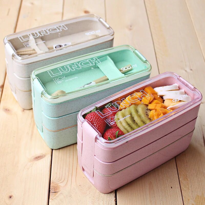 Separate Microwave Oven Light Lunch Box